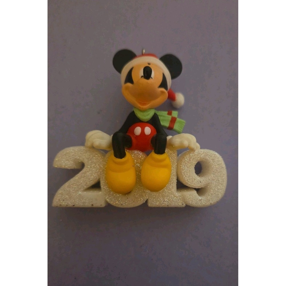 Hallmark 2019 Disney Mickey Mouse Christmas Ornament  2.5in Length Mint